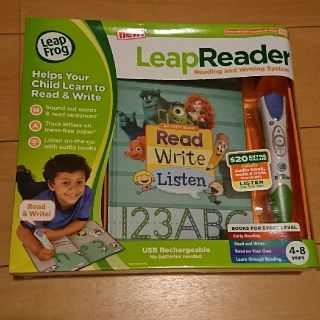 みにぽっぽ様専用★新品未開封★Leap FrogのLeap Reader(知育玩具)