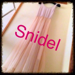 スナイデル(SNIDEL)のSnidel ワンピ 最終！早い者勝ち！(ロングワンピース/マキシワンピース)