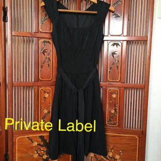 プライベートレーベル(PRIVATE LABEL)の【SALE！】Private Label プライベートレーベル ワンピ 美品(ひざ丈ワンピース)