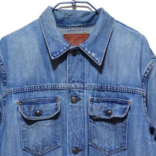 ダブルアールエル(RRL)のダメージ加工 RRL ダブルアールエル Gジャン デニム ジャケット(Gジャン/デニムジャケット)