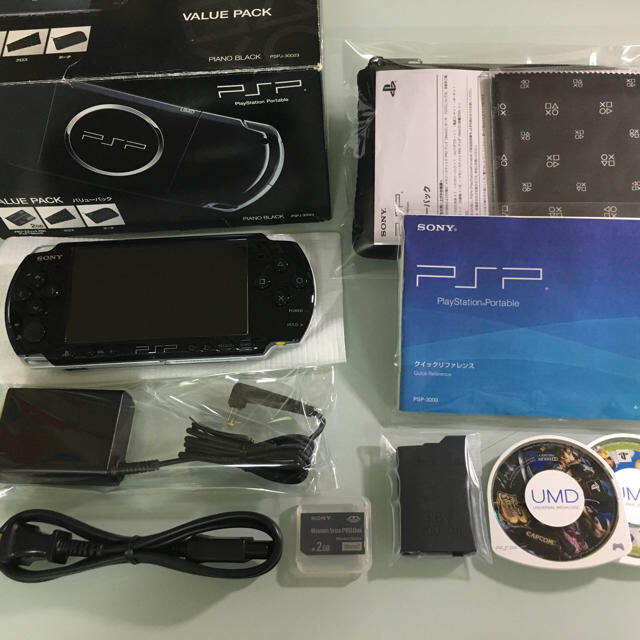 専用☆極美品☆ PSP-3000 バリューパック ピアノブラックエンタメ/ホビー