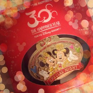 ディズニー(Disney)のディズニー30周年 スペシャル 限定ピン(ブローチ/コサージュ)