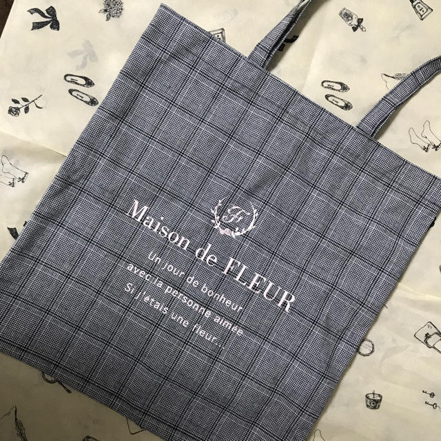Maison de FLEUR(メゾンドフルール)のMaison de FLEUR♡ノベルティ ショッパー レディースのバッグ(ショップ袋)の商品写真