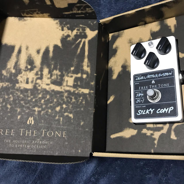 生産終了希少品 FREE THE TONE SILKY COMP コンプレッサー楽器