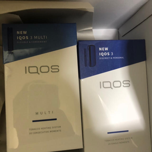 IQOS(アイコス)の新品 iQOS3 新型アイコス iQOS3 MULTI マルチ ステラブルー  メンズのファッション小物(タバコグッズ)の商品写真