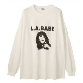 ヒステリックグラマー(HYSTERIC GLAMOUR)のヒステリックグラマー 今期 新作 リブつき 長袖 ビッグ Tシャツ(Tシャツ(長袖/七分))