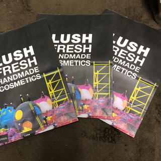 ラッシュ(LUSH)のLUSH 紙袋 限定(ショップ袋)