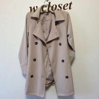 ダブルクローゼット(w closet)のw closet トレンチコート(トレンチコート)