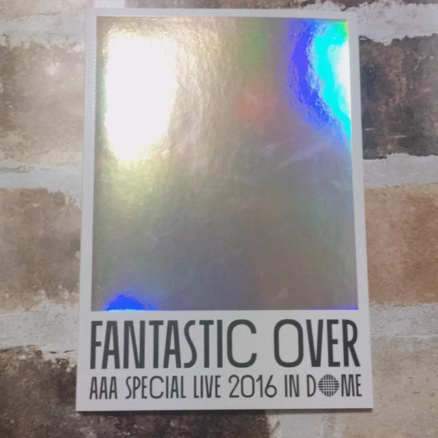 AAA(トリプルエー)のSPECIAL LIVE 2016 IN DOME FANTASTIC OVER エンタメ/ホビーのDVD/ブルーレイ(ミュージック)の商品写真