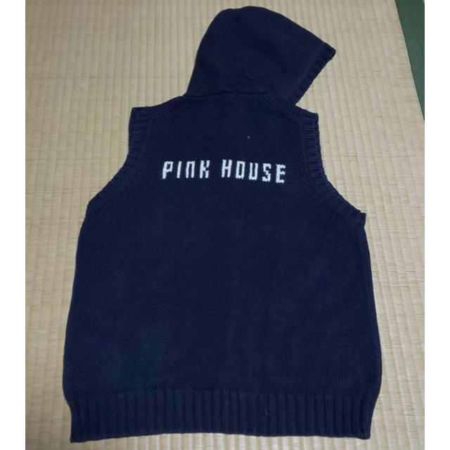 PINK HOUSE(ピンクハウス)のピンクハウス 綿ニットベスト レディースのトップス(ベスト/ジレ)の商品写真