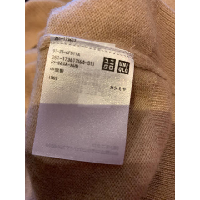 UNIQLO(ユニクロ)のUNIQLO カシミヤオフタートルセーター レディースのトップス(ニット/セーター)の商品写真