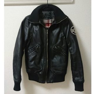 ヒステリックグラマー(HYSTERIC GLAMOUR)のヒステリックグラマー ジャケット 黒 ブルゾン ジャンパー(ブルゾン)