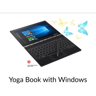 レノボ(Lenovo)の★Lenovo YOGA BOOK Win10 開封品 フィルムセット付き★(ノートPC)