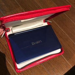 シャープ(SHARP)のbrain 電子辞書 ケース付き シャープ SHARP(電子ブックリーダー)