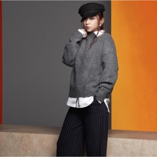 エイチアンドエム(H&M)の未開封 H&M 安室奈美恵 コラボ ハット Mサイズ(キャスケット)