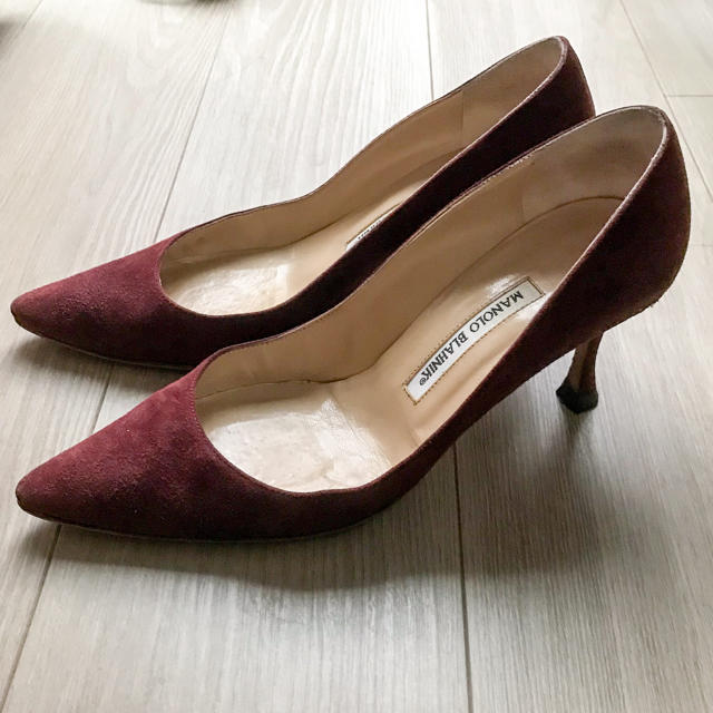 MANOLO BLAHNIK(マノロブラニク)のManolo Blahnikマノロブラニク パンプス37 24 23.524.5 レディースの靴/シューズ(ハイヒール/パンプス)の商品写真