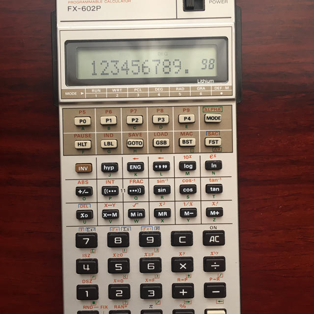 CASIO FX-602P プログラマブル関数電卓 www.modovida.com.ar