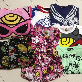 ヒステリックミニ(HYSTERIC MINI)のセット(Tシャツ/カットソー)