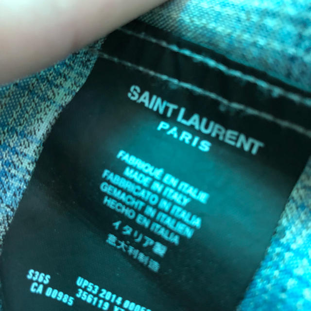 Saint Laurent(サンローラン)のsaint laurent 14aw チェックシャツ 値下げ メンズのトップス(シャツ)の商品写真