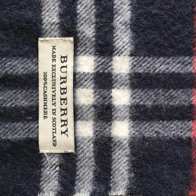 BURBERRY(バーバリー)のBURBEERYカシミヤ100%マフラー メンズのファッション小物(マフラー)の商品写真