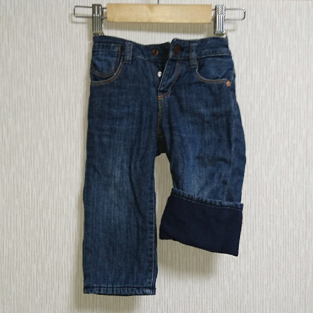 babyGAP(ベビーギャップ)の80☆GAP  裏起毛デニムパンツ キッズ/ベビー/マタニティのベビー服(~85cm)(パンツ)の商品写真