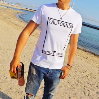 チャンピオン(Champion)の2018NEW☆SURFER'S Tシャツ Lサイズ ホワイト RVCA(Tシャツ/カットソー(半袖/袖なし))