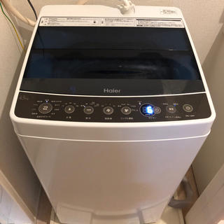 ハイアール(Haier)の奈良発 本州送料込 ハイアール 2017年製 4.5kg洗濯機 1人暮らし 単身(洗濯機)