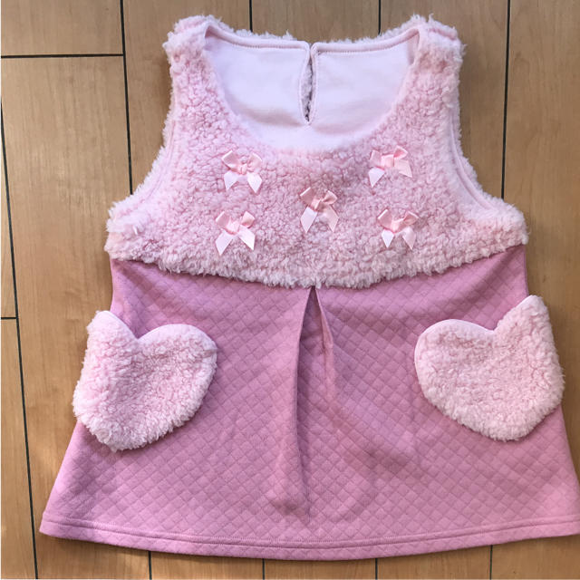 チュニック 女の子2点セット 110 キッズ/ベビー/マタニティのキッズ服女の子用(90cm~)(ニット)の商品写真