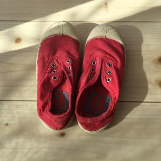 ベンシモン(BENSIMON)のBENSIMON 17 ピンク系の赤(スリッポン)