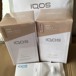 アイコス(IQOS)のIQOS3  アイコス 解除済み マルチセット ゴールド 新品未使用(タバコグッズ)