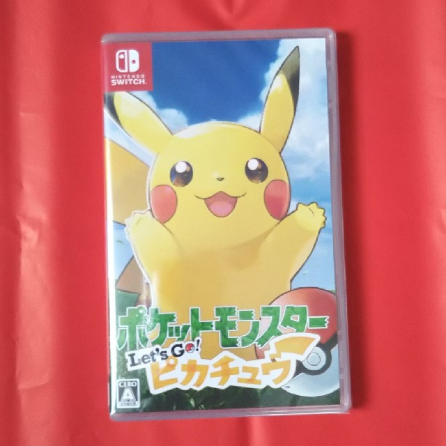 Nintendo Switch(ニンテンドースイッチ)の★新品未開封★ポケットモンスター レッツゴー ピカチュウ エンタメ/ホビーのゲームソフト/ゲーム機本体(家庭用ゲームソフト)の商品写真