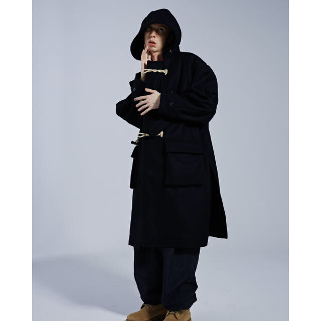 JieDa 18AW DUFFLE COAT (BLK) - ダッフルコート