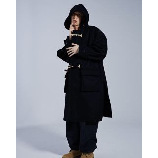 ジエダ(Jieda)のJieDa 18AW DUFFLE COAT (BLK)(ダッフルコート)