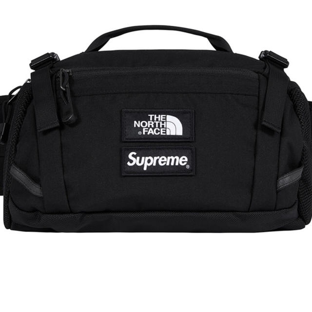 supreme/the north face waist bag Black