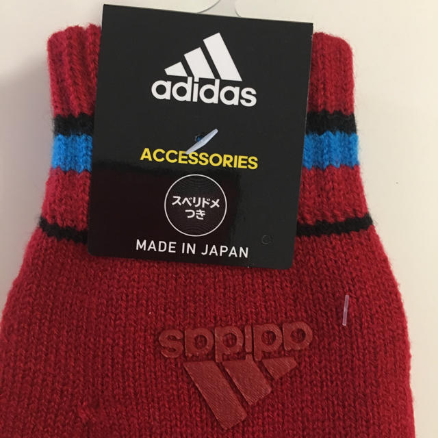 adidas(アディダス)の手袋 滑り止め付き メンズのファッション小物(手袋)の商品写真