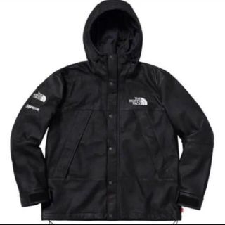 シュプリーム(Supreme)のSupreme north face レザー S(マウンテンパーカー)