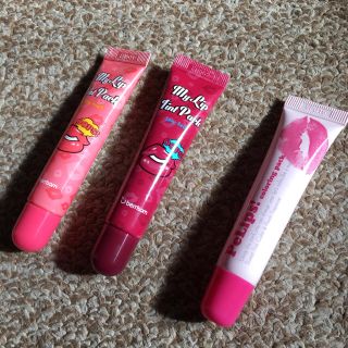 エチュードハウス(ETUDE HOUSE)のベリサム ティントパック 3本セット(リップグロス)