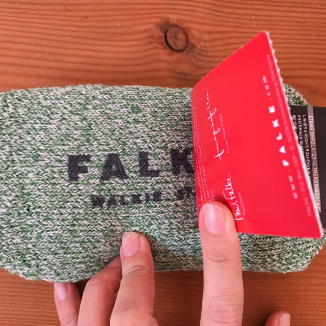 UNITED ARROWS(ユナイテッドアローズ)のファルケ Falke☆ウォーキー 新品 37-38 レディースのレッグウェア(ソックス)の商品写真