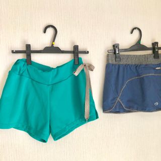 キットソン(KITSON)のアシックスランニングパンツ   KITSONオーバースカート(ショートパンツ)