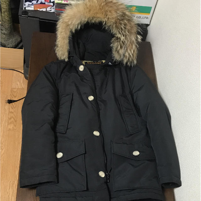 新着 WOOLRICH - ウールリッチ アークティックパーカー ブラック XS