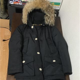 ウールリッチ(WOOLRICH)のウールリッチ アークティックパーカー ブラック XS(ダウンジャケット)