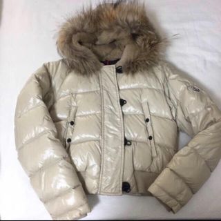 モンクレール(MONCLER)のMONCLER モンクレール リアルファー付ダウン(ダウンジャケット)