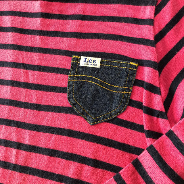 Lee(リー)のこも様専用 Lee ボーダーカットソー 130 キッズ/ベビー/マタニティのキッズ服女の子用(90cm~)(その他)の商品写真