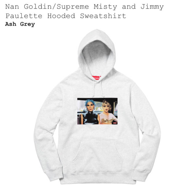 安価 Supreme - フーディー Goldin Nan supreme パーカー - impladente