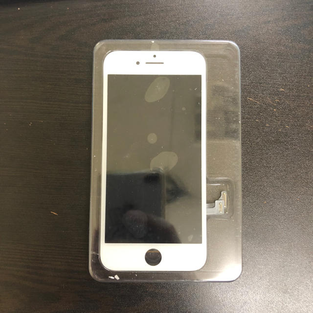 iPhone(アイフォーン)のiphone7専用 修理用パネル ホワイト スマホ/家電/カメラのスマートフォン/携帯電話(その他)の商品写真