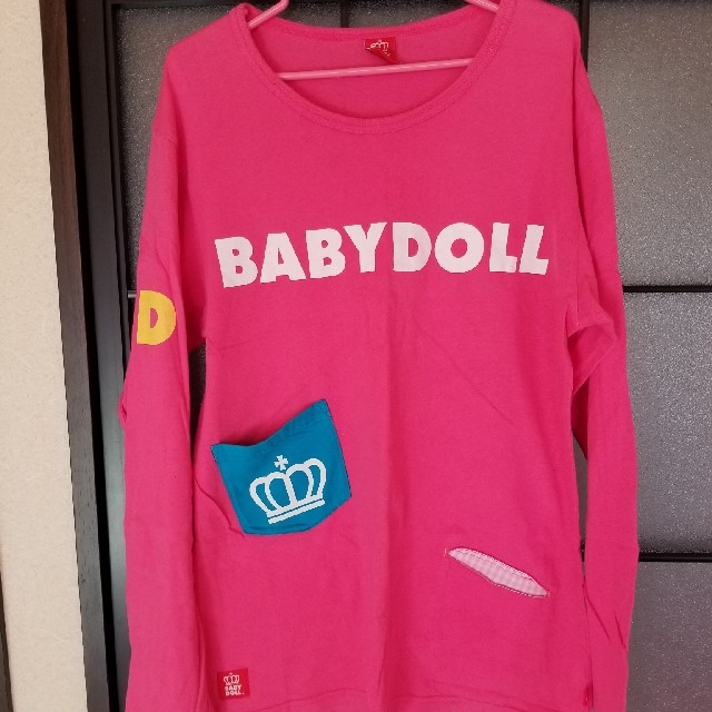 BABYDOLL(ベビードール)のBABYDOLL長袖Tシャツ レディースのトップス(Tシャツ(長袖/七分))の商品写真