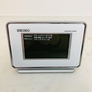 セイコー(SEIKO)のSEIKO電波目覚まし時計(置時計)