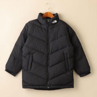 ザノースフェイス(THE NORTH FACE)の値下げ価格今月到着 今季正規品新品タグ付ノースフェイスダウン ブラック150(ダウンジャケット)