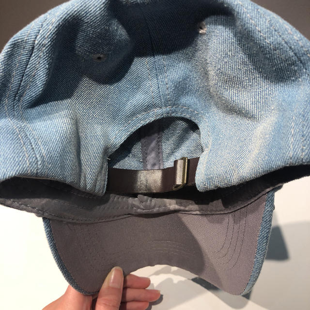 デニムキラキラキャップ レディースの帽子(キャップ)の商品写真