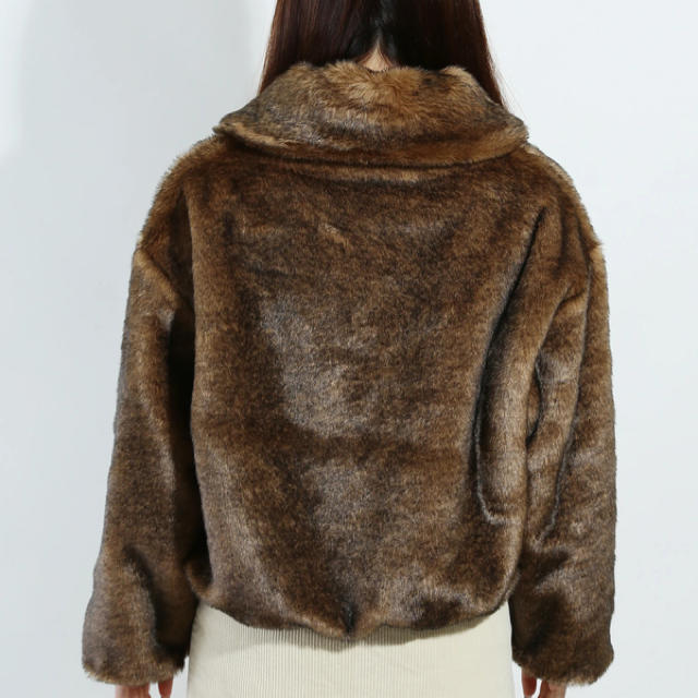WEGO(ウィゴー)のファーコート レディースのジャケット/アウター(毛皮/ファーコート)の商品写真